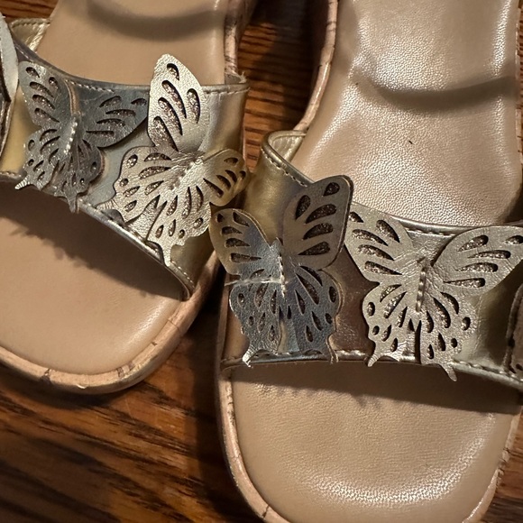 Steve Madden Metallic Butterfly Sandals - Picture 2 of 9